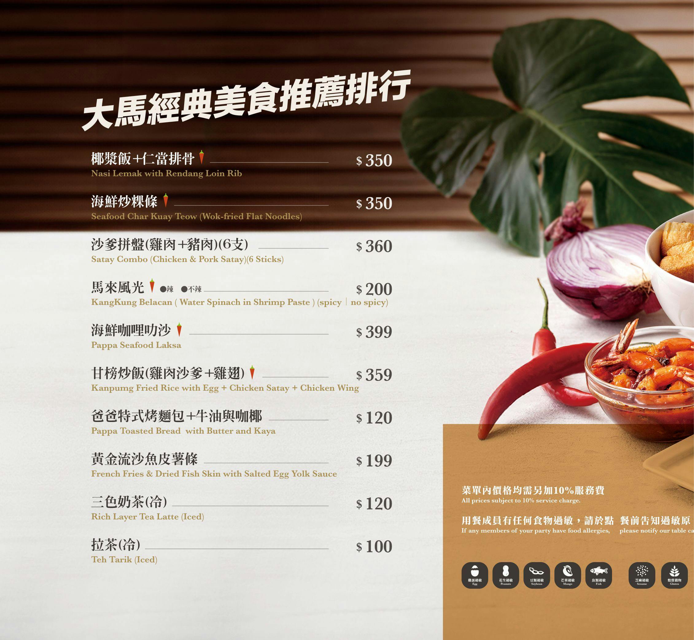 菜單
