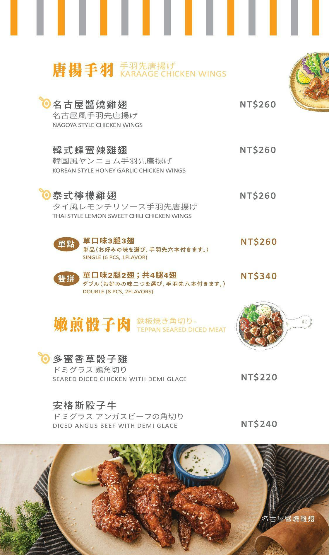 菜單