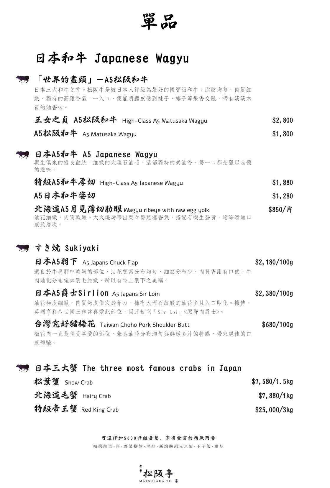菜單