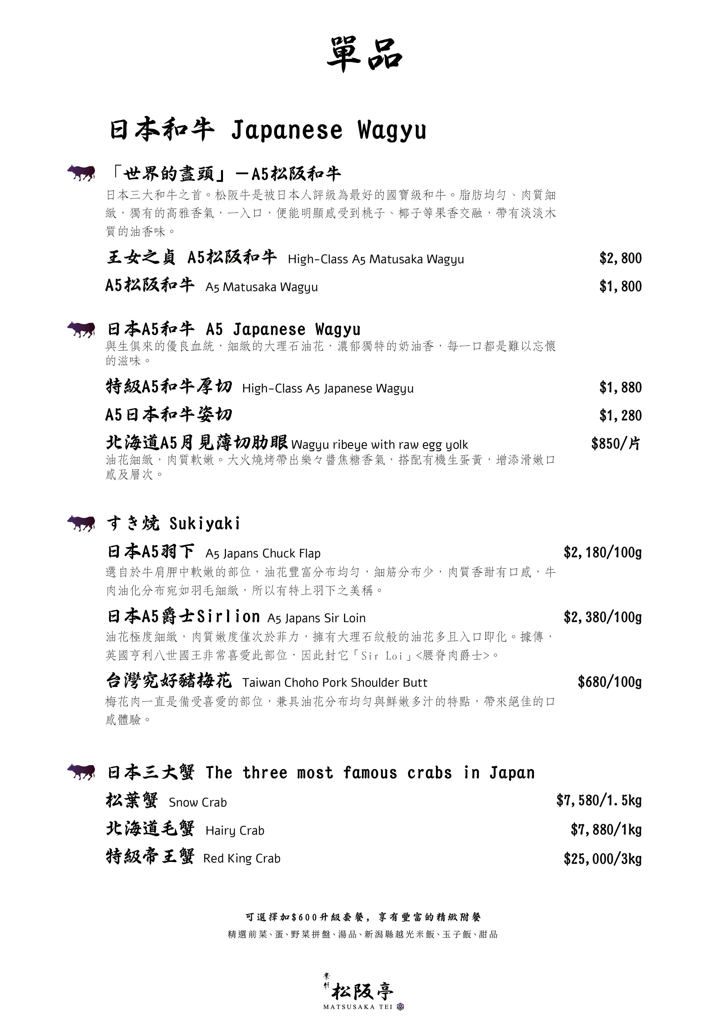 菜單