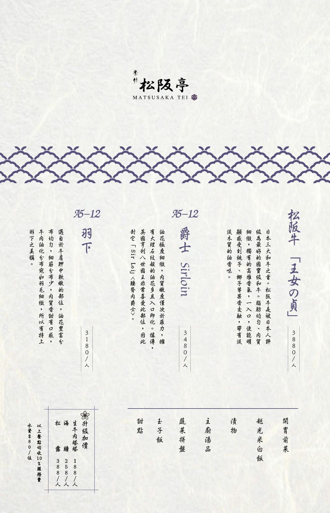 菜單