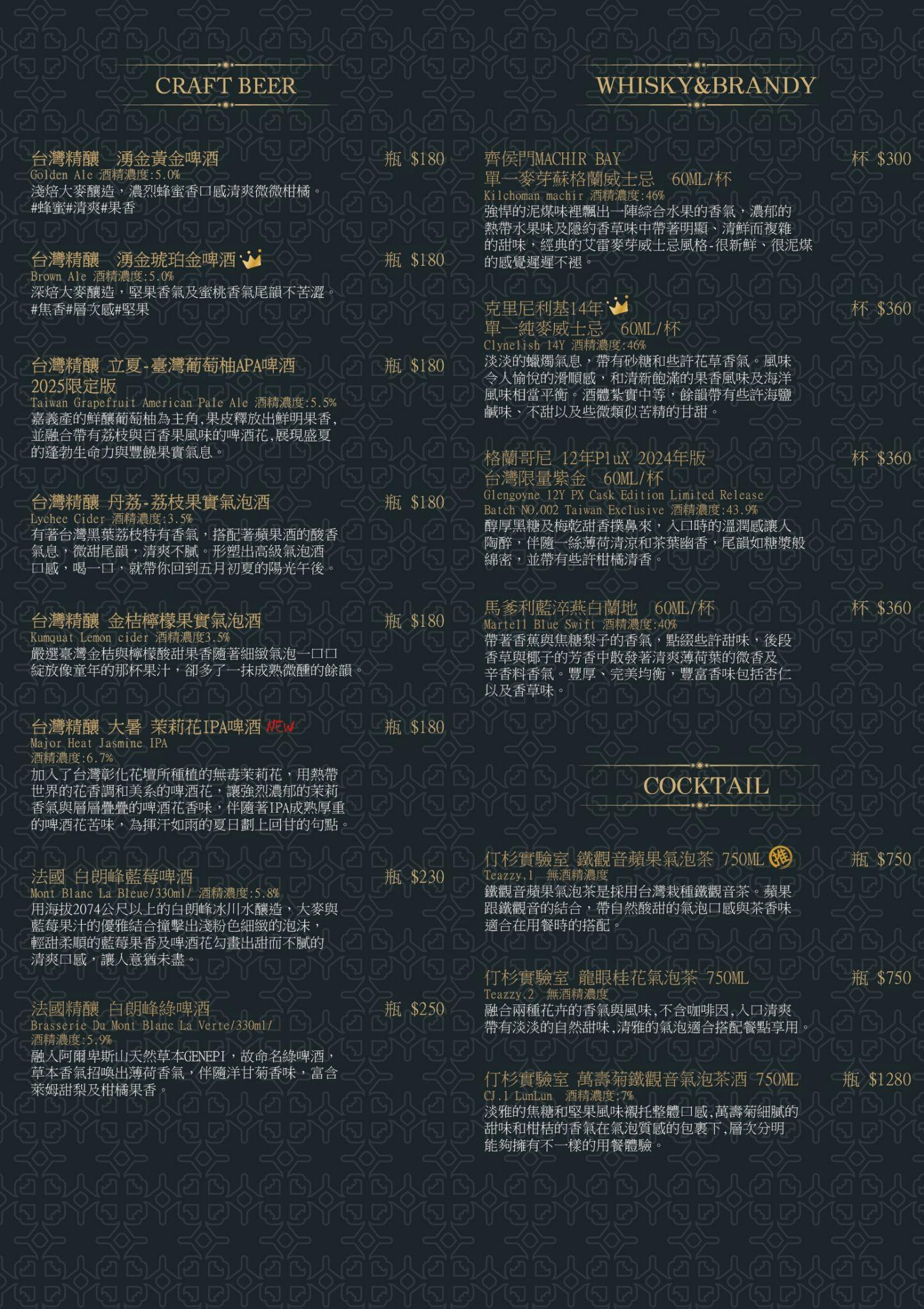 菜單