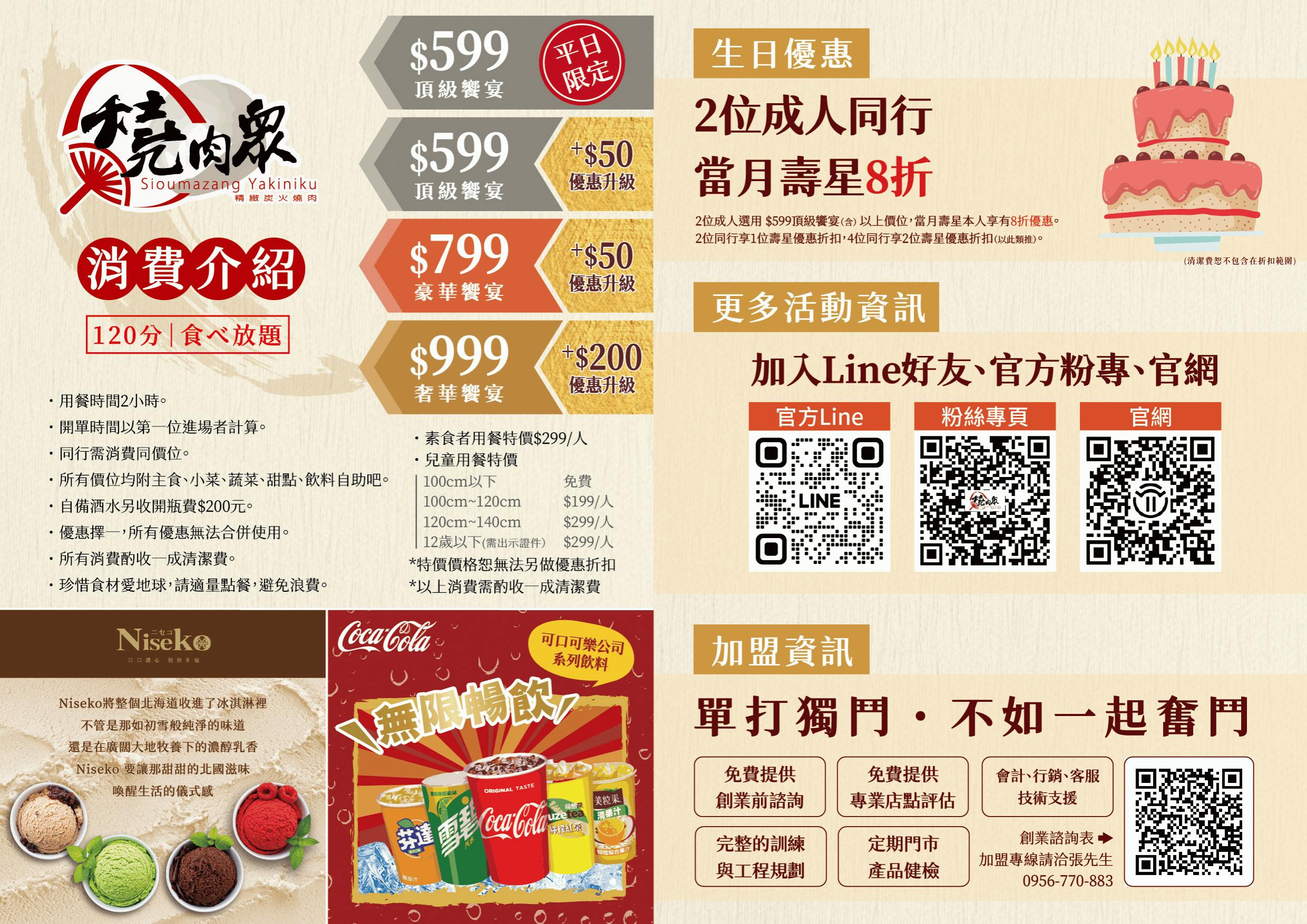 燒肉眾｜美食地圖 skmeats菜單