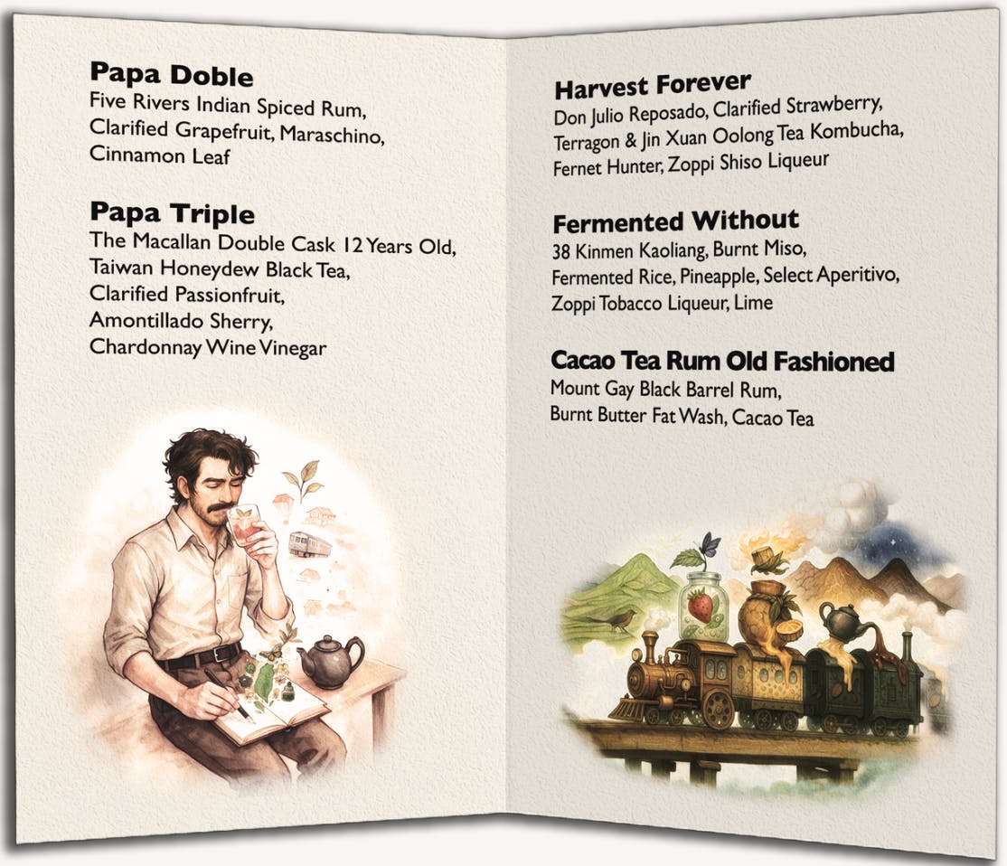 無向 Bar Without｜美食地圖 skmeats菜單