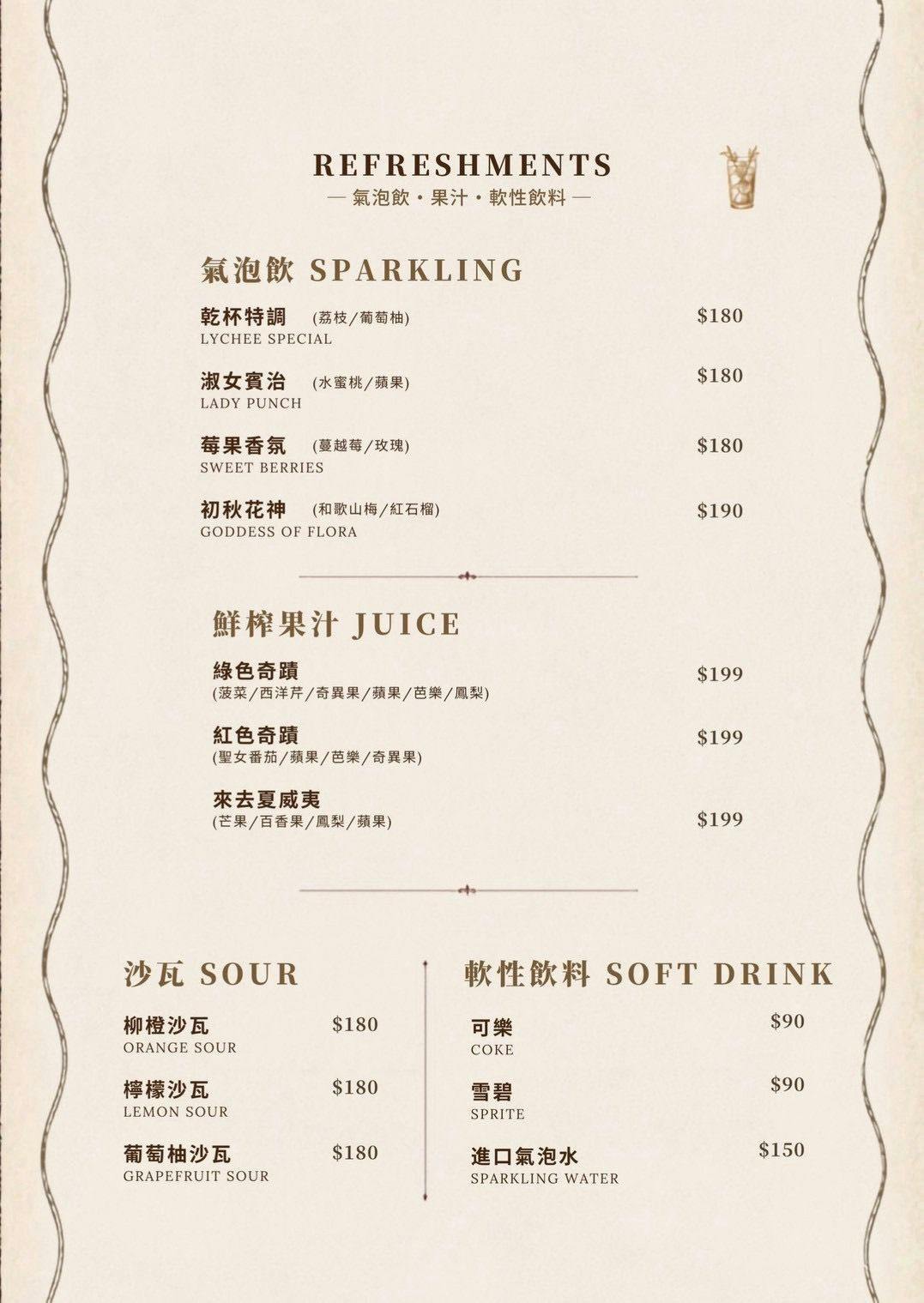 菜單