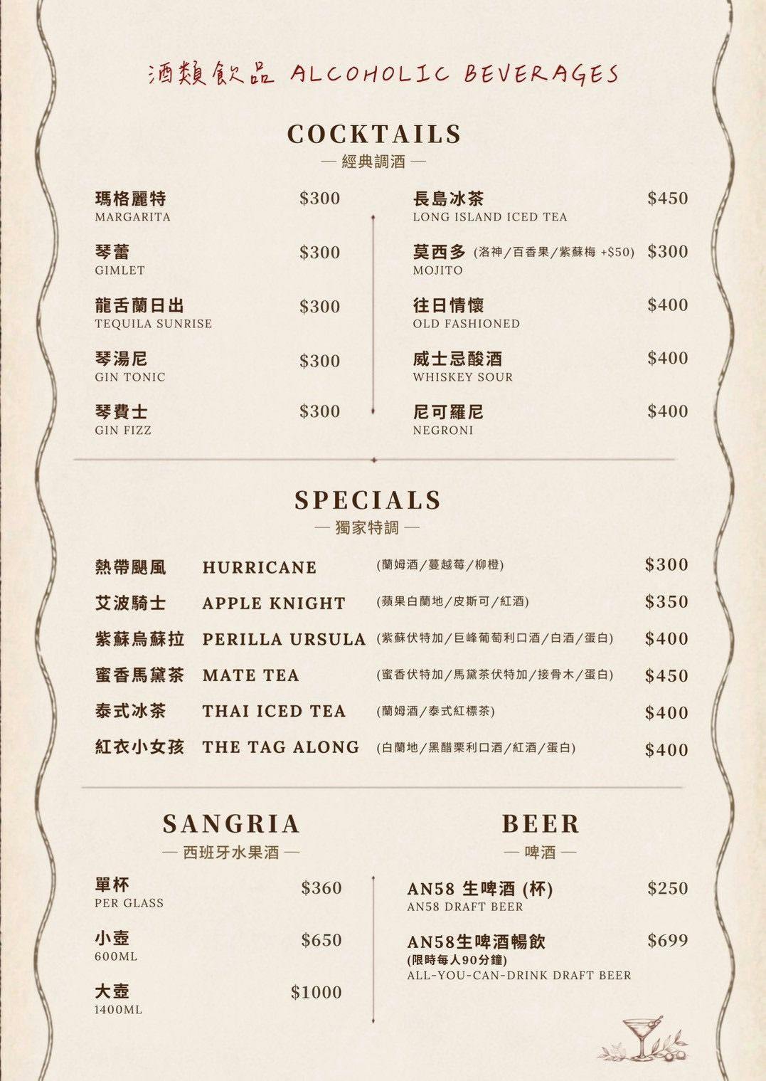 菜單