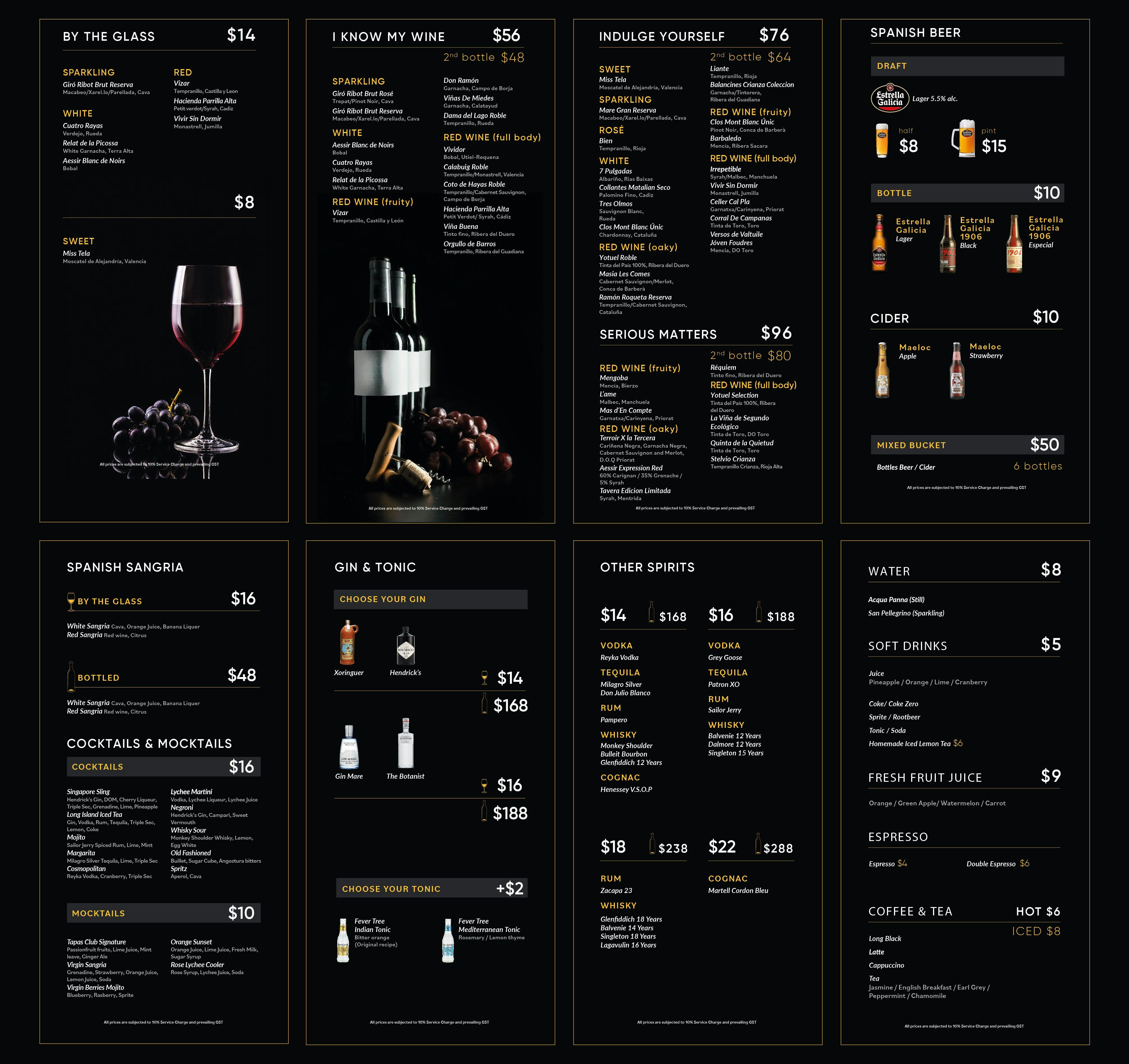 Tapas Club Orchard / Tapas 8 Book Now! inline online bookings