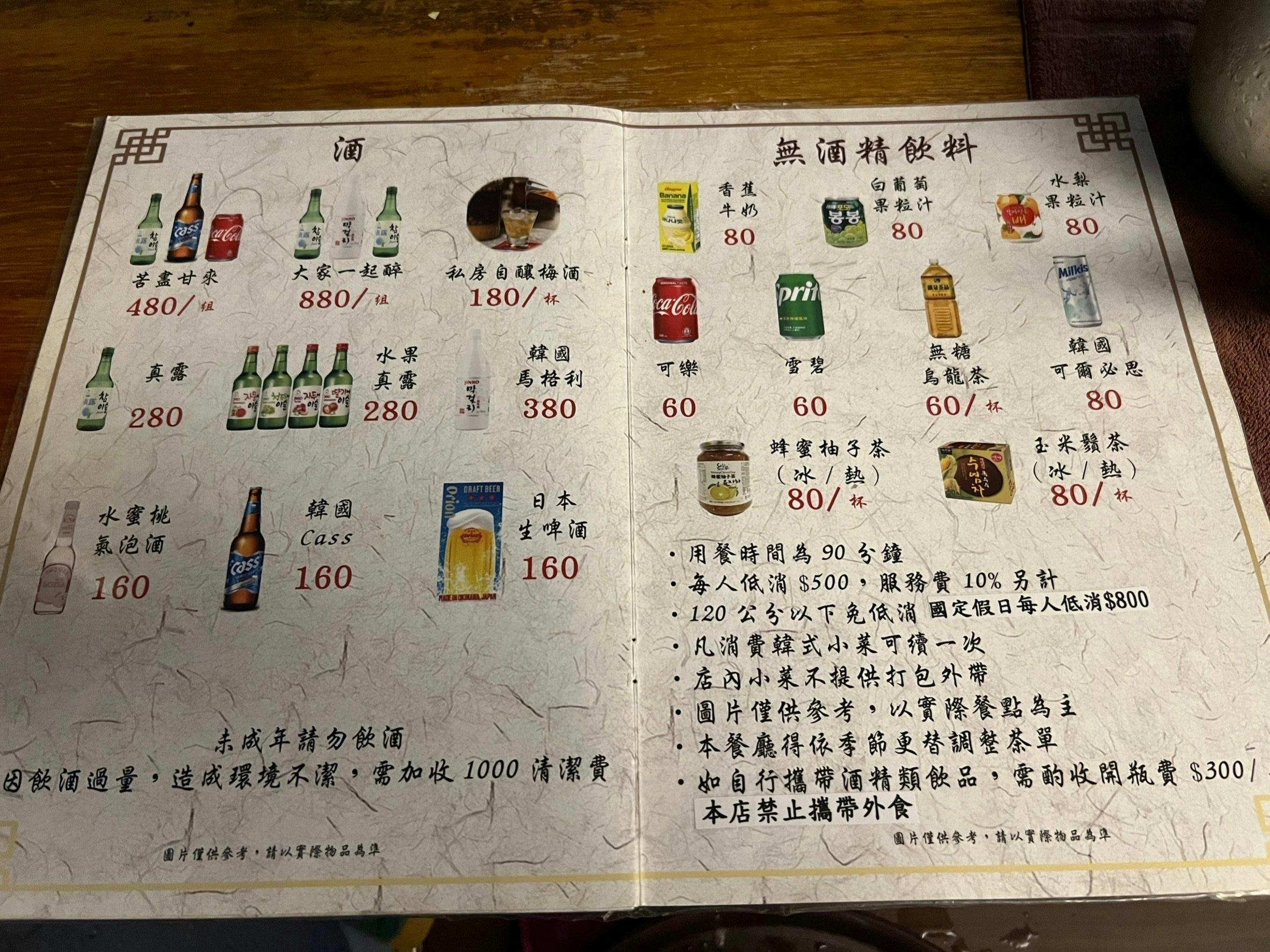 菜單
