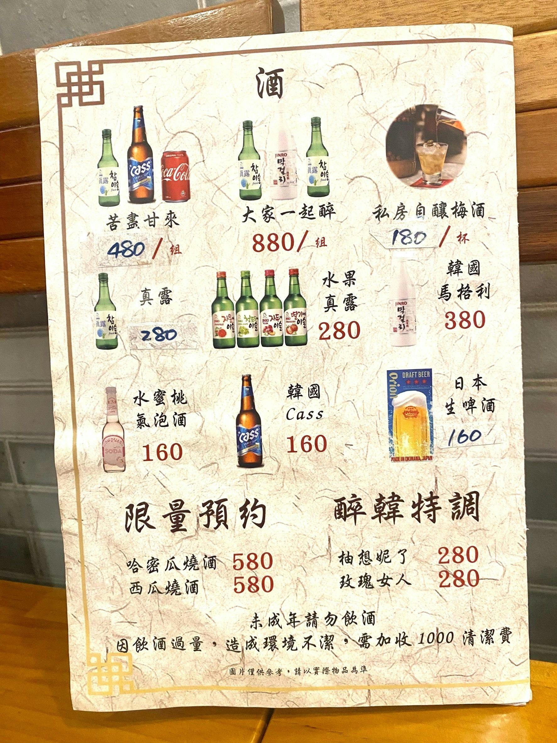 菜單
