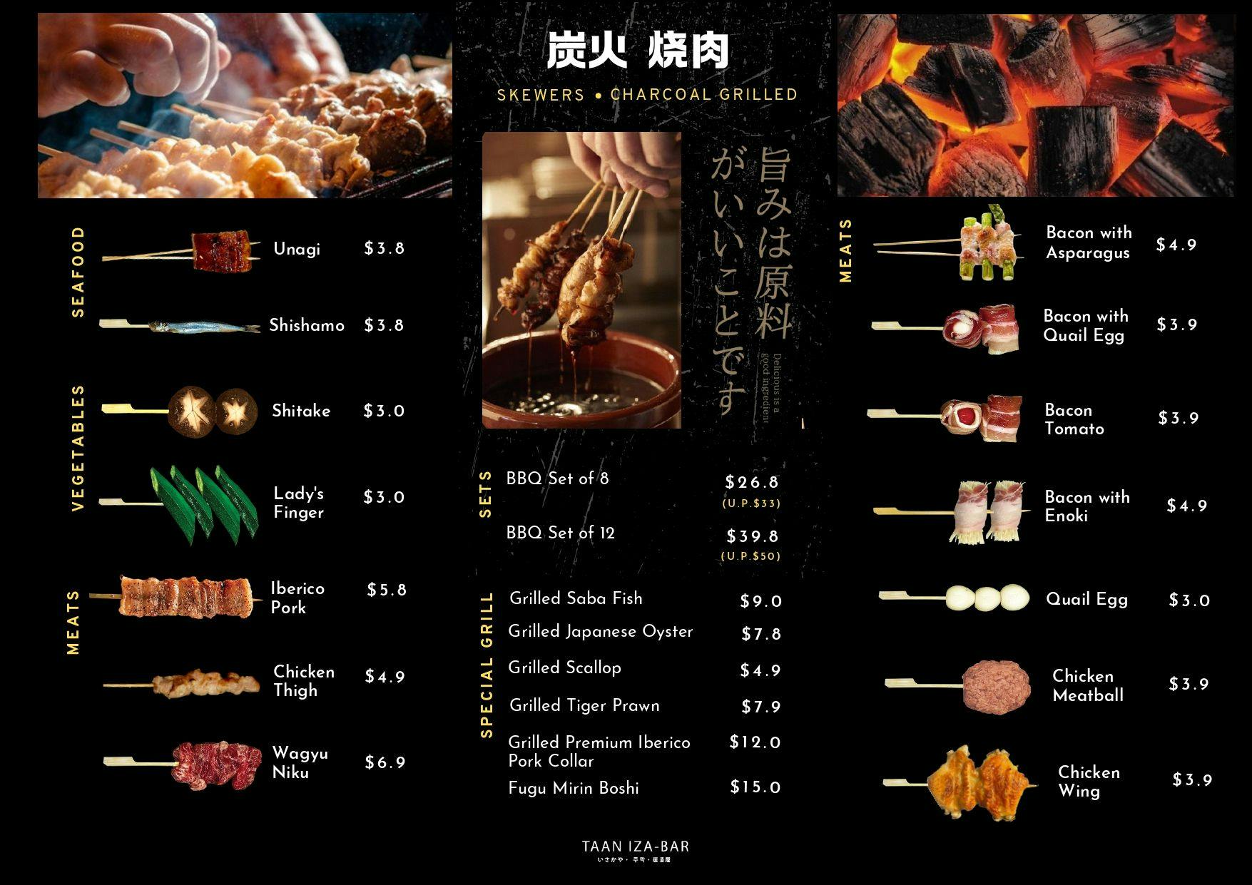 Taan Iza Bar @ Liang Seah Street | Book Now! - inline online bookings