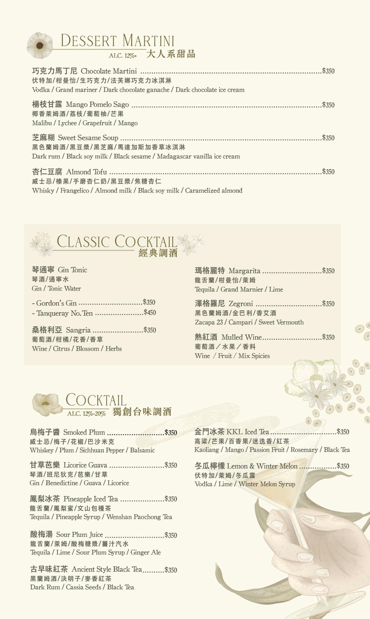菜單