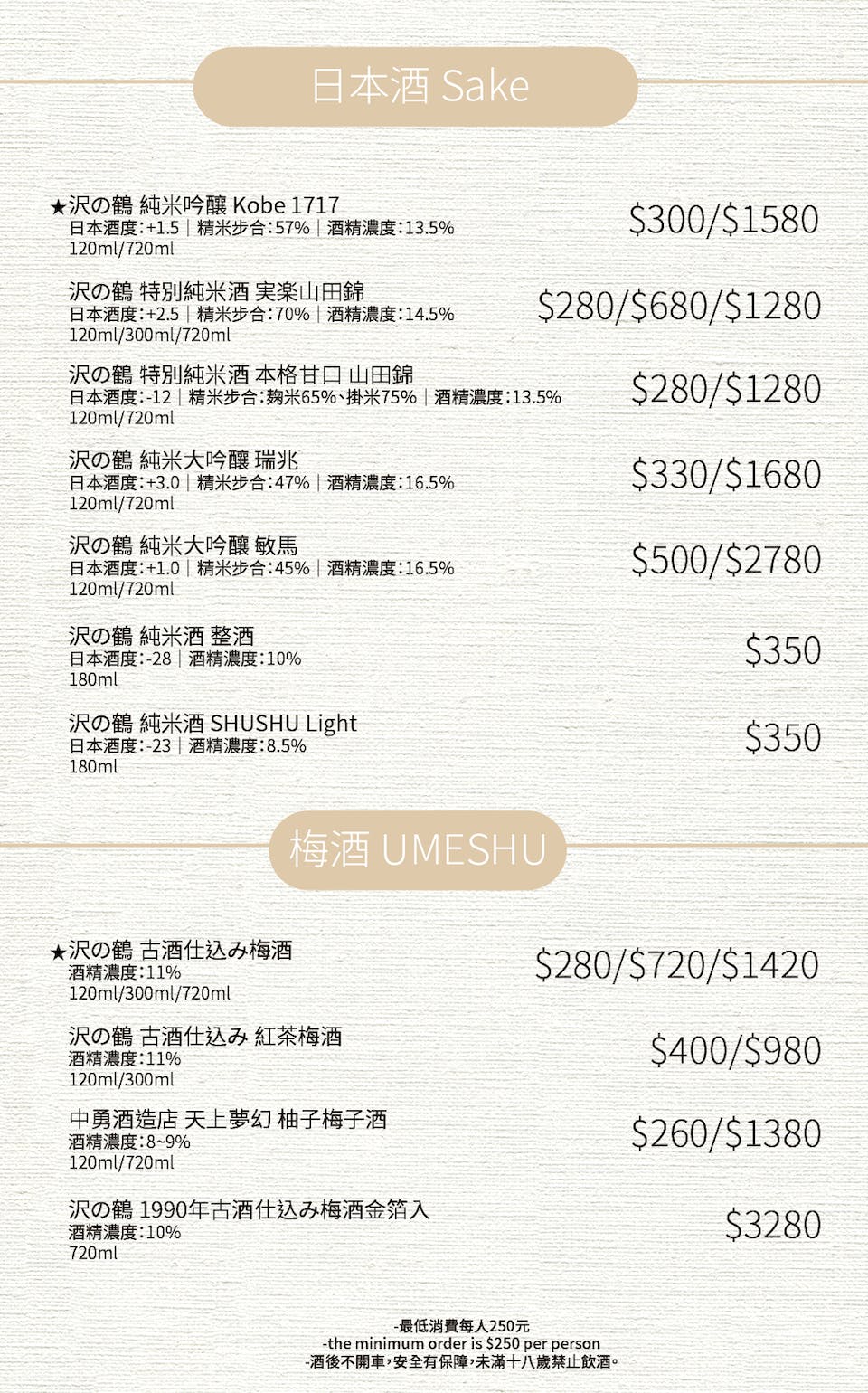 菜單