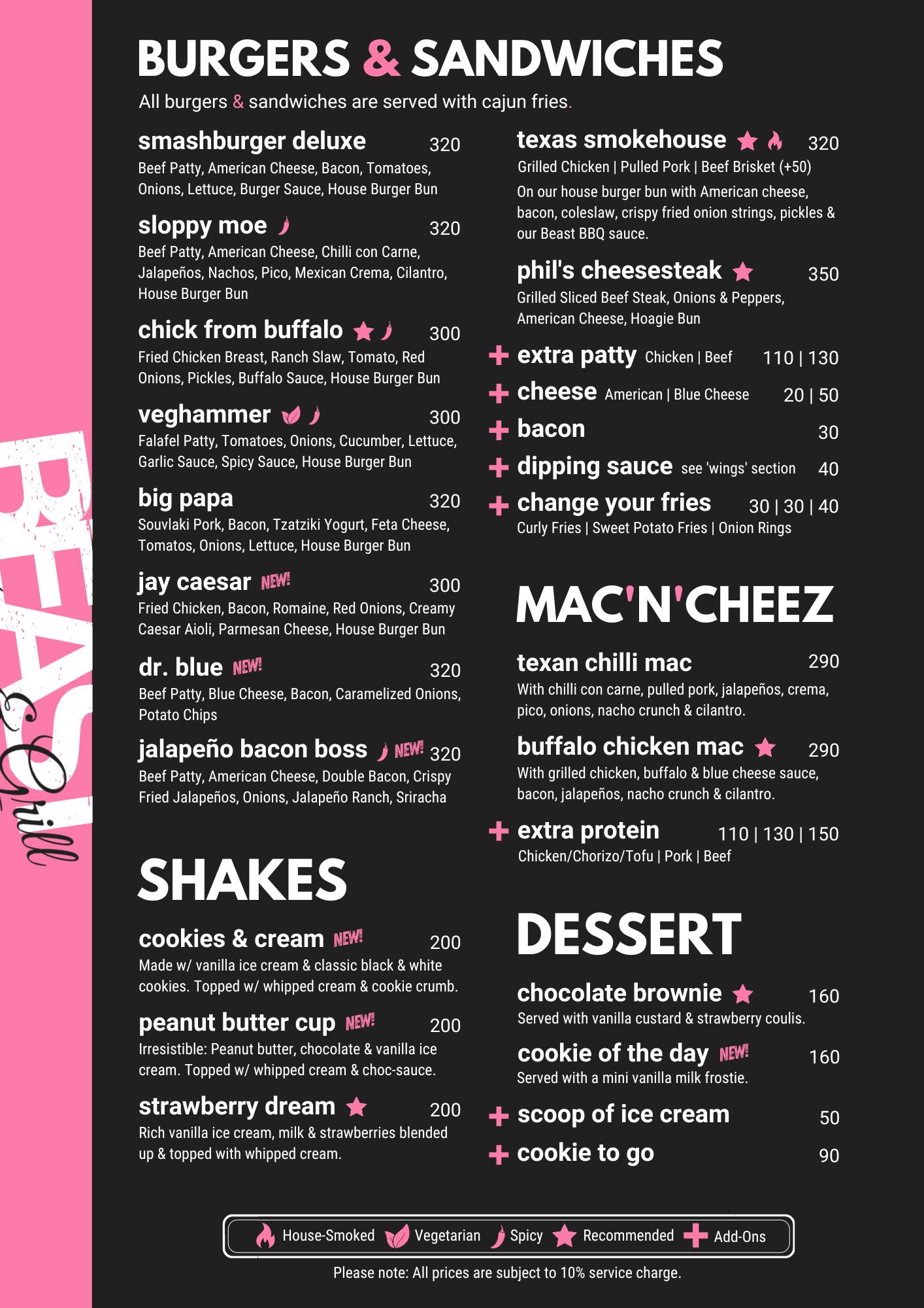 BEAST Bar&Grill 野獸美式餐廳| Book Now! - inline online bookings