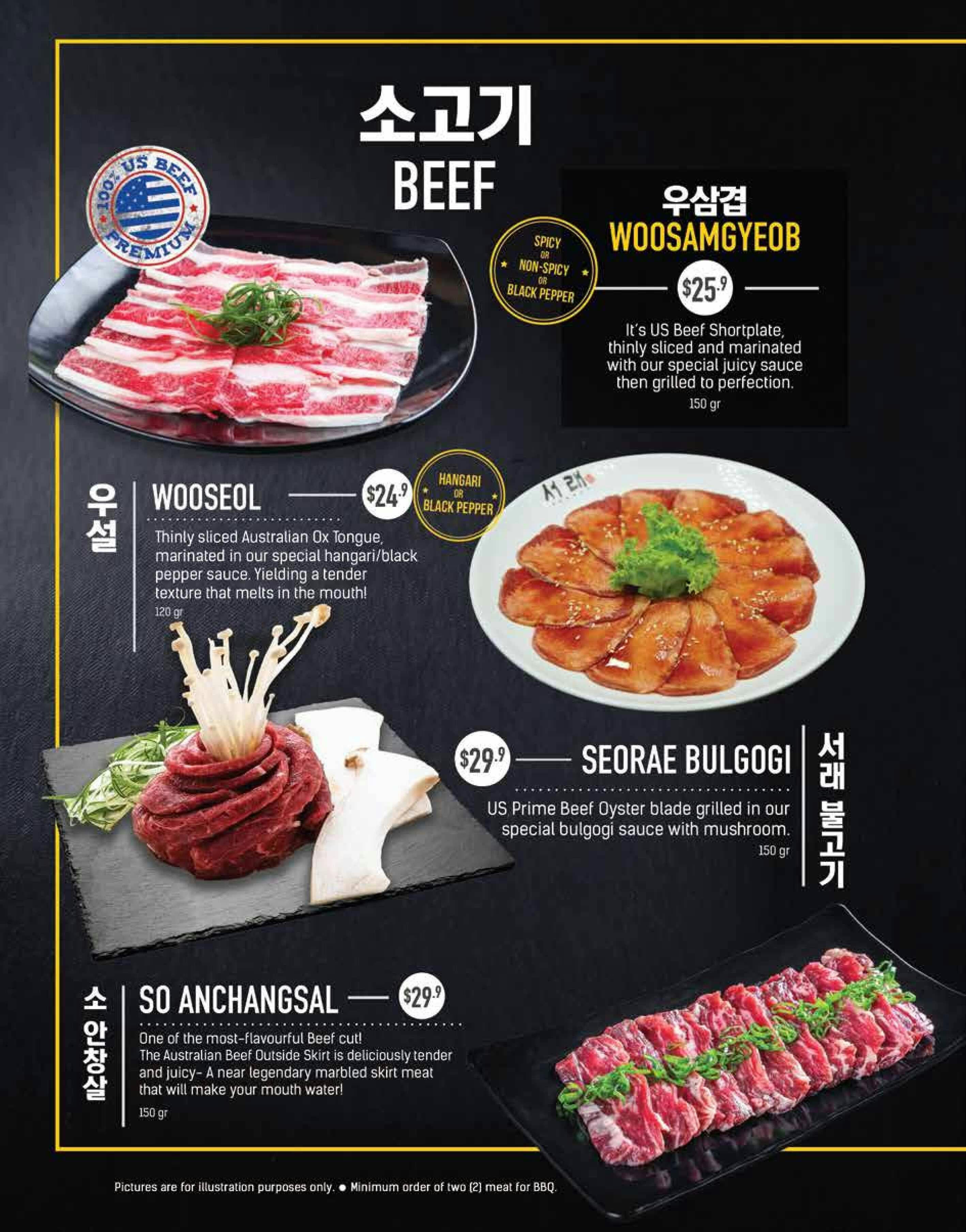 Seorae Korean Charcoal BBQ Northpoint City Book Now! inline online