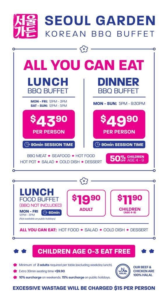 Seoul Garden Docklands Book Now! inline online bookings